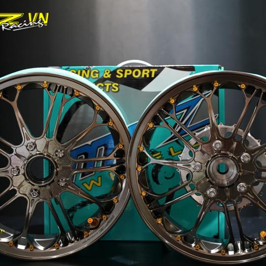 MÂM MFZ RACING VESPA V2 (MÀU TITAN GOLD)