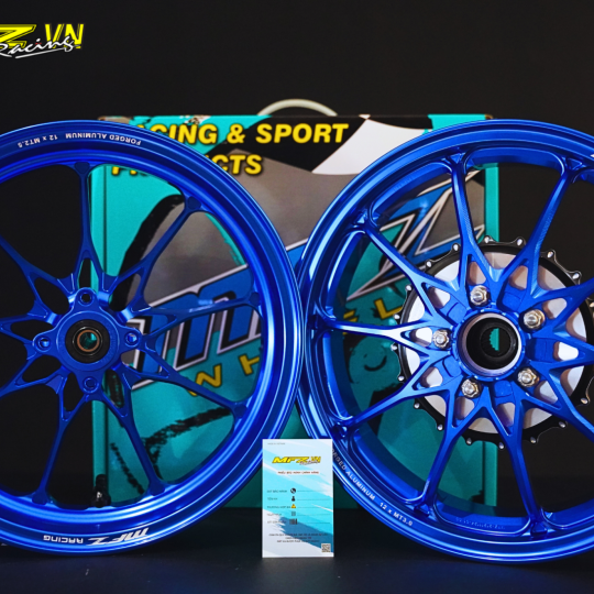 Mâm MFZ Racing Honda Lead 125 Mẫu 10 Cây ( Xanh Blue )