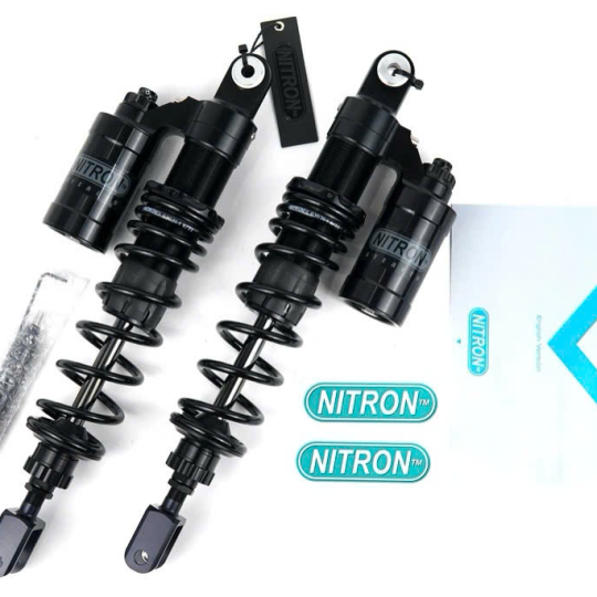 Nitron Full Black chén vàng & chén đen SH300/350i