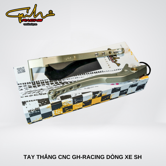 TAY THẮNG CNC FORM ZIN DÀNH CHO SH ( XÁM )
