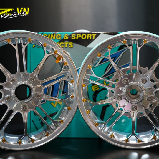 MÂM MFZ RACING VESPA V2 (MÀU BẠC)