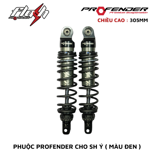 FLASH SERIES - SH150 ITALY ( MÀU ĐEN )