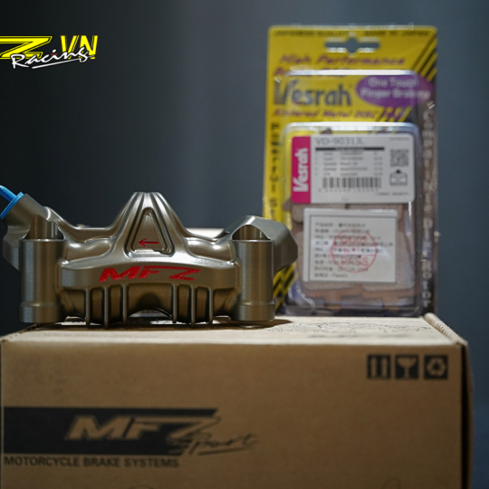 Heo Dầu MFZ GP Billet Bên Trái - Lỗ Ốc 100mm ( MÀU TITAN GOLD )