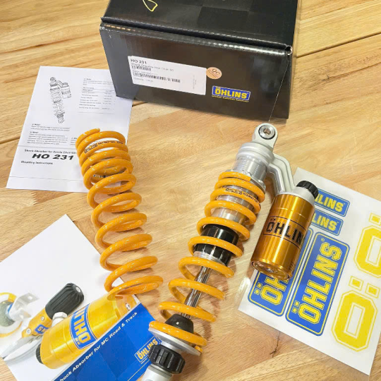 Öhlins - HO231 mã cải tiến dành riêng cho Vario 160cc , thêm lò xo phụ 