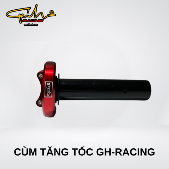Cùm tăng tốc CNC GH-RACING ( RED )