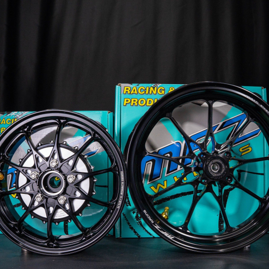 Mâm MFZ Racing Honda Lead 125 Mẫu 10 Cây ( Đen )