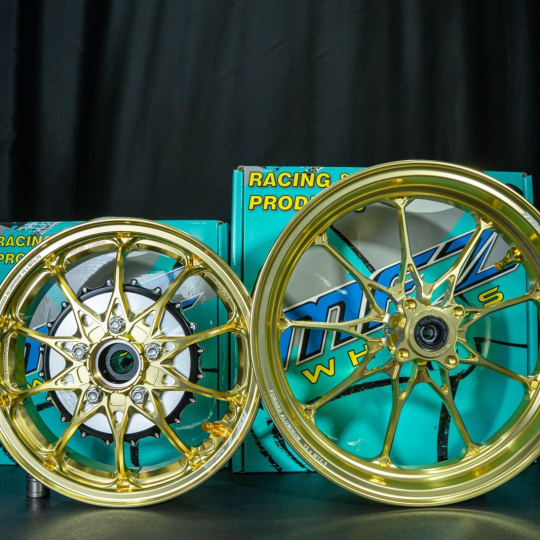Mâm MFZ Racing Honda Lead 125 Mẫu 10 Cây ( Vàng )