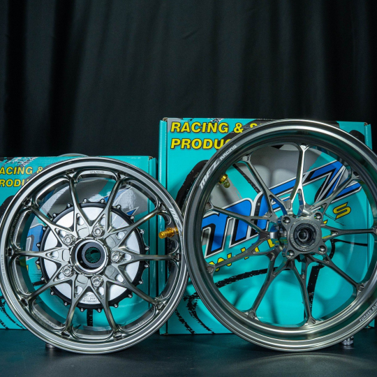 Mâm MFZ Racing Honda Lead 125 Mẫu 10 Cây ( Xám )