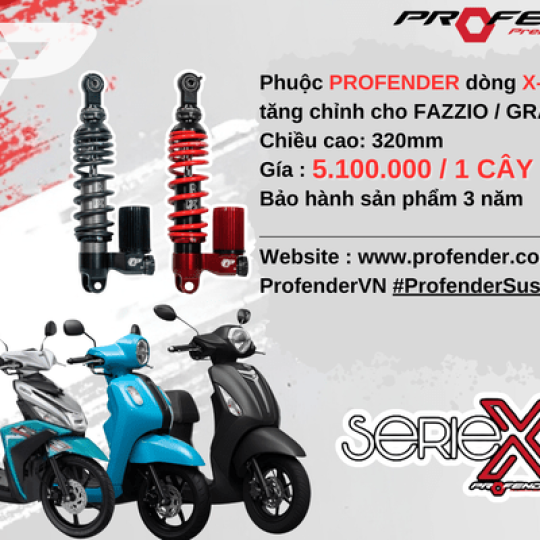 X SERIES - FAZZIO / GRANDE / MIO