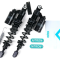 Nitron Full Black chén vàng & chén đen SH300/350i