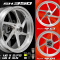 Mâm Kingspeed sh350 , chế được sh300i  💵 Đen / Bạc : 16.500